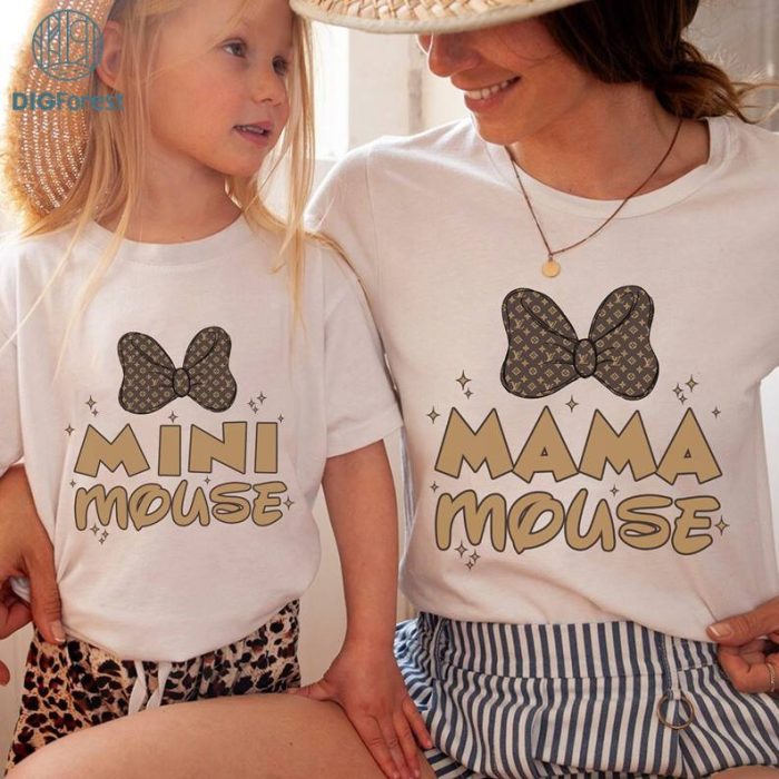 Disney Mama Mini Png, Mama Png, Mini Png, Matching Mother Daughter Png, Mama And Mini Png, Retro Mama Png, Mothers Day Gift, Digital Download