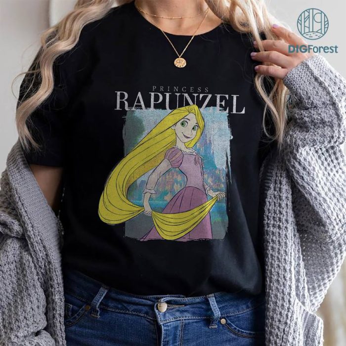 Disney Princess Rapunzel PNG | Tangled Shirt | Rapunzel Sweatshirt | Disneyland Princess Shirt | Family Matching Shirt | Princess Shirt