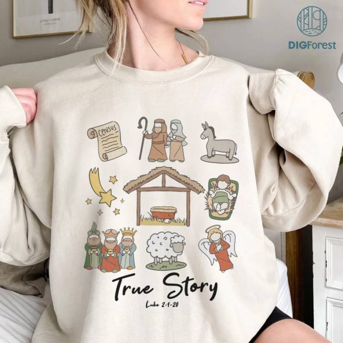 Retro True Story Easter Shirt, True Story Png, Happy Easter Png, Christian Clipart, Jesus Png Design, Christmas Png, Funny Easter Png