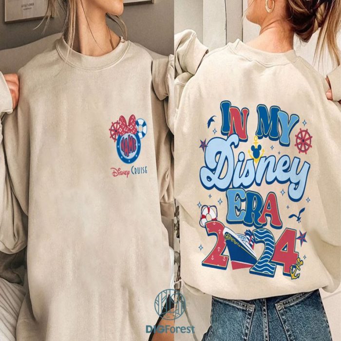 Disney In My Disneyland Era 2024 PNG| Mickey Cruise Line 2024 Shirt | Mickey Minnie Family Cruise Shirt | Wdw Disneyland Shirt