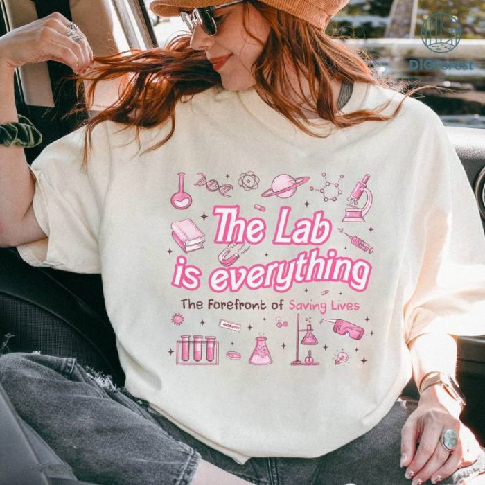 Lab Week 2024 PNG, The Lab Is Everything Shirt, Med tech Shirt, Phlebotomy Week, Lab Gift, Phlebotomy Shirt, Lab Staff Shirt, Nurse Gift