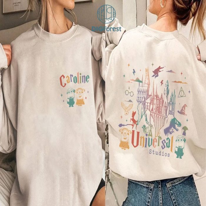 Personalized Universal Studios 2024 PNG| Disneyland Universal Studios Shirt | Family Trip Vacation Shirt | Universal Studios Shirt