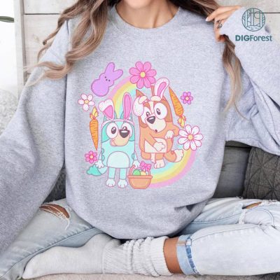 Bluey Happy Easter Day Shirt, Bluey Bunny Family Matching Tee, Bluey Easter Eggs Hunt Shirt, Bluey Bingo Easter T-shirt, Bluey Biirthday Kid Bluey Happy Easter Day Shirt, Bluey Bunny Family Matching Tee, Bluey Easter Eggs Hunt Shirt, Bluey Bingo Easter T-shirt, Bluey Biirthday Kid