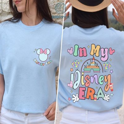 Disney In My Disneyland Era PNG, Retro Walt DisneyWorld Shirt, Disneyland Girls Trip Shirt, Disneyland Family Vacation Shirt, Magical Kingdom