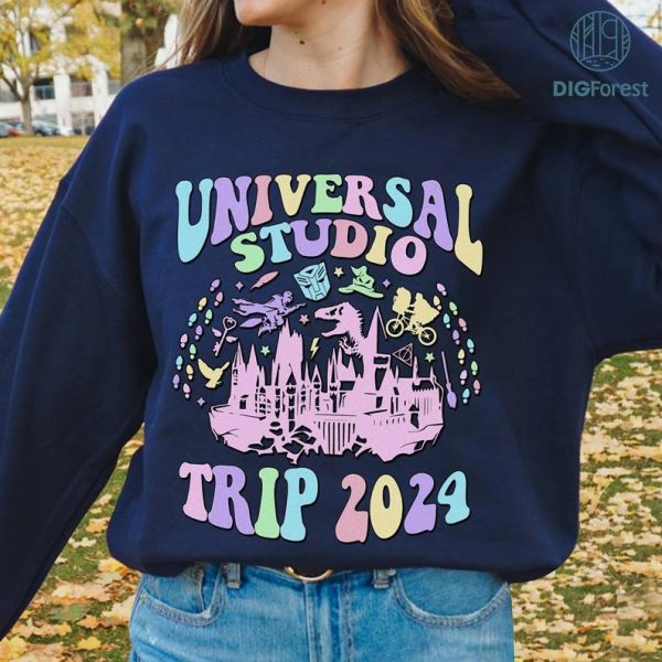 Universal Studios 2024 Shirt, Universal Family Vacation 2024 PNG, Universal Hollywood studios shirt, Disneyland Spring break shirt