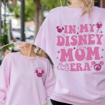 Disney In My DisneyMom Era PNG, DisneyMom Shirt, Cool Mom Shirt, Mothers Day Gift, Minnie Mom Shirt, Disneyland Best Mom Ever, Gift For Mom