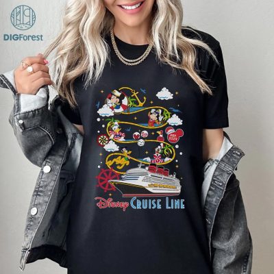 Disney Mickey and Friends Cruise Line 2024 PNG, Mickey Minnie Donald Daisy Goofy Pluto Shirt, Disneytrip Cruise Line Shirt, Vacation Trip Shirt