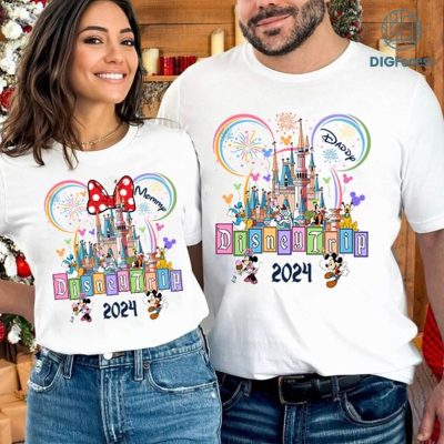 Disney Mickey DisneyTrip 2024 Png, Family Trip 2024 Png, Family Vacation, Vacay Mode, Disneyworld Trip, Magical Kingdom, Digital Download
