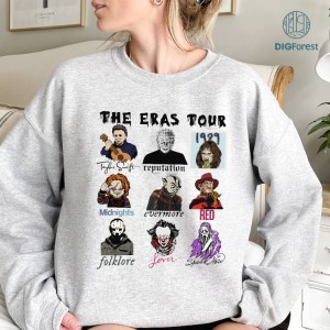 Horror Eras Tour Shirt | The Horror Characters The Eras Tour Shirt | Michael Myers Jason Voorhees Shirt | The Eras Tour Shirt | Horror Shirt