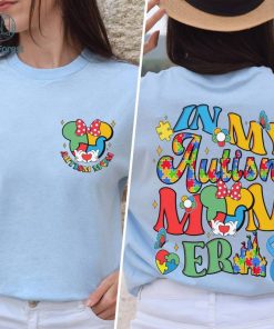 Vintage In My Autism Mom Era Shirt, Disneyland Mom Magical Shirt, Disneyland Autism Awareness Tee, Autism Puzzle Shirt, Mothers Day Gift