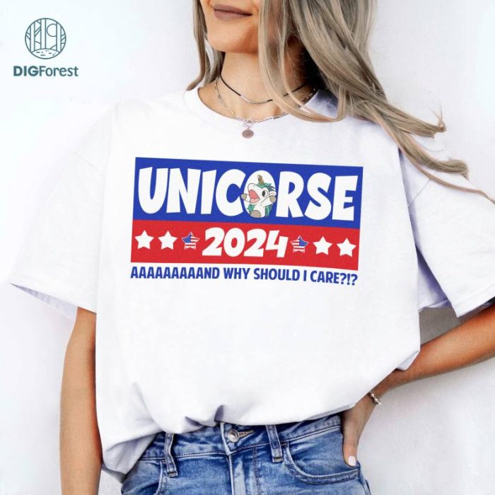 Bluey Unicorse 2024 Shirt, Unicorse And Why Should I Care Shirt, Blue Dog Family Shirt, Bluey Bingo Shirt, Funny Bluey Tee, Bluey Gifts