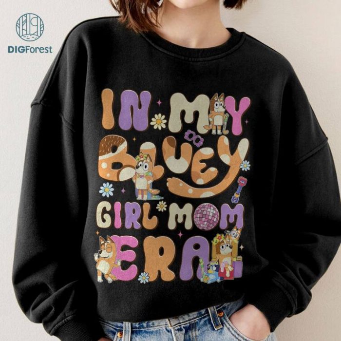 In My Bluey Boy Mom Era Shirt | Bluey Family Shirt | Cool Moms Club Shirt | Bluey Family Shirt | Bluey Toddler Shirt | Bluey Kids Shirt