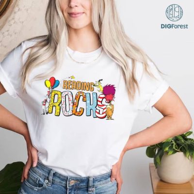 Reading Rocks PNG, Read Across America Day Shirt, Reading Rocks, School png, teacher Png Sublimation, png file, Digital Download, School png Reading Rocks PNG, Read Across America Day Shirt, Reading Rocks, School png, teacher Png Sublimation, png file, Digital Download, School png