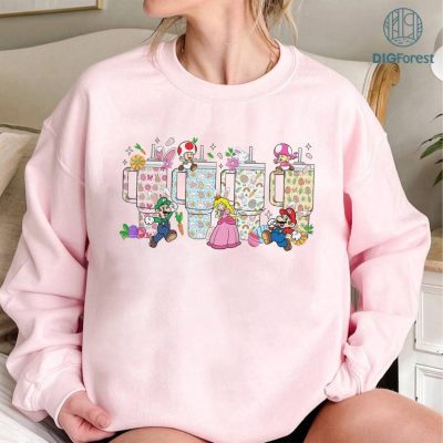 Retro Obsessive Cup Disorder Super Mario Easter PNG Sublimation, Happy Easter Shirt, Rabbit Png, Retro Easter Eggs, spring png stitch Retro Obsessive Cup Disorder Super Mario Easter PNG Sublimation, Happy Easter Shirt, Rabbit Png, Retro Easter Eggs, spring png stitch