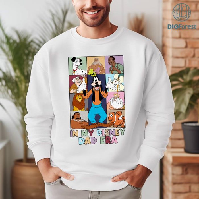 Disney Goofy In My Disneydad Era Png Download, Goofy Dad Shirt, DisneyDad Clipart, Father's Day Gift, Dad Png Sublimation Design, Digital Download