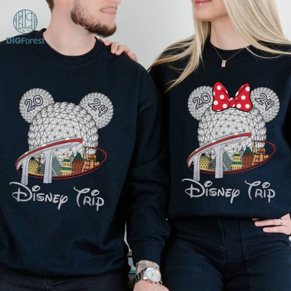 Disneyland Epcot 2024 Bundle, World Traveler Shirt, Custom Disneyland Shirt, Disney Mickey Epcot Shirt, Minnie Epcot Shirt Disneyworld Family Shirt