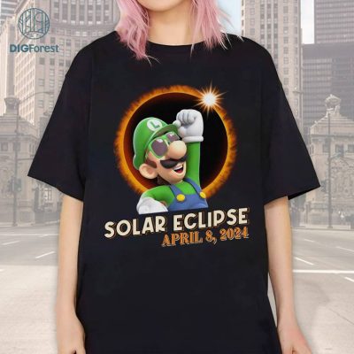 Mario Luigi Total Solar Eclipse PNG, Super Mario Shirt, Totality Shirt, Solar Eclipse 2024 Shirt, April 8Th 2024, Moon Astronomy Shirt Mario Luigi Total Solar Eclipse PNG, Super Mario Shirt, Totality Shirt, Solar Eclipse 2024 Shirt, April 8Th 2024, Moon Astronomy Shirt