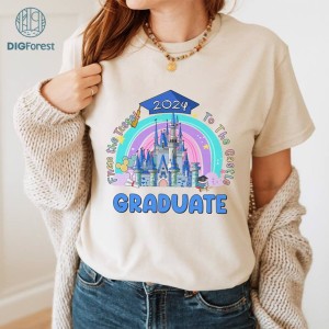 Disney From The Tassel To The Castle 2024 Shirt | Graduate Disneyland Shirt | Magical Castle Shirt | Graduation Shirts | Class Of 2024
