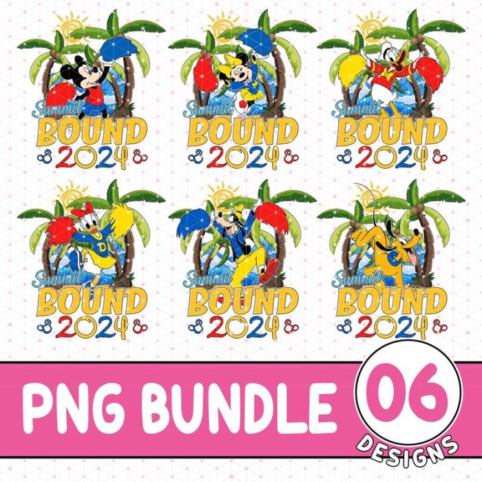 Disney Mickey and Friends Summit Bound 2024 Png, Cheer Summit 2024 Png, Cheer Gift, Disneyland Family Png, Family Vacation 2024, Digital Download