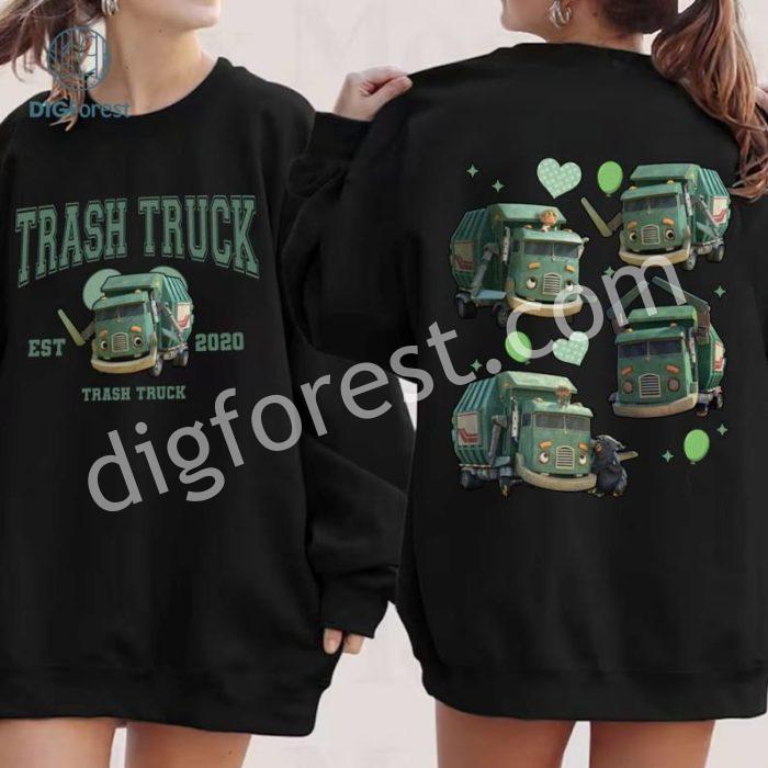 Disney Vintage Trash Truck shirt, Cute Trash Truck Family Shirt, Trash Truck Era Shirt, Trash Truck Party, Disneyland Girl Shirt, Disneyworld Shirt