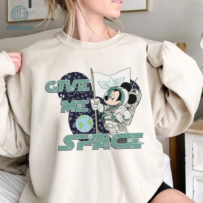 Disneyland Space Mountain Mickey Shirt, Disney Mickey Mouse Give Me Space Shirt, Family Vacation Shirt, Family Trip 2024, Mickey Astronaut Shirtq