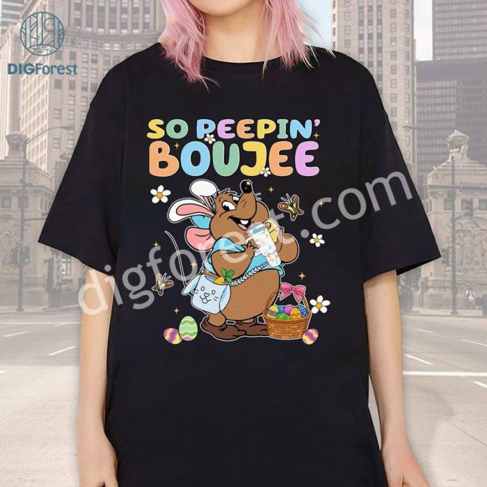 Disney Cinderella Gus Gus Easter PNG, Gus Gus So Peepin' Boujee, Easter Bunny Shirt, Disneyland Gus Gus Shirt, Magic Kingdom Easter Shirt