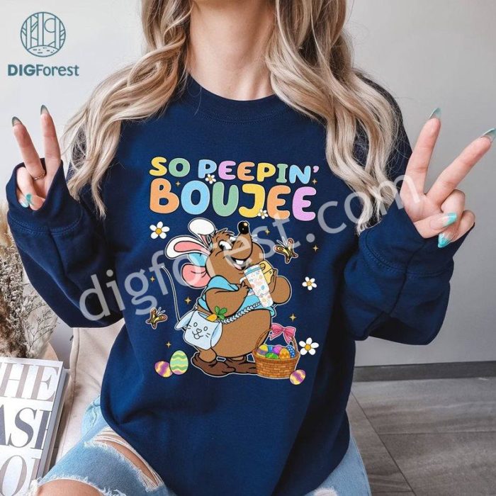 Disney Cinderella Gus Gus Easter PNG, Gus Gus So Peepin' Boujee, Easter Bunny Shirt, Disneyland Gus Gus Shirt, Magic Kingdom Easter Shirt