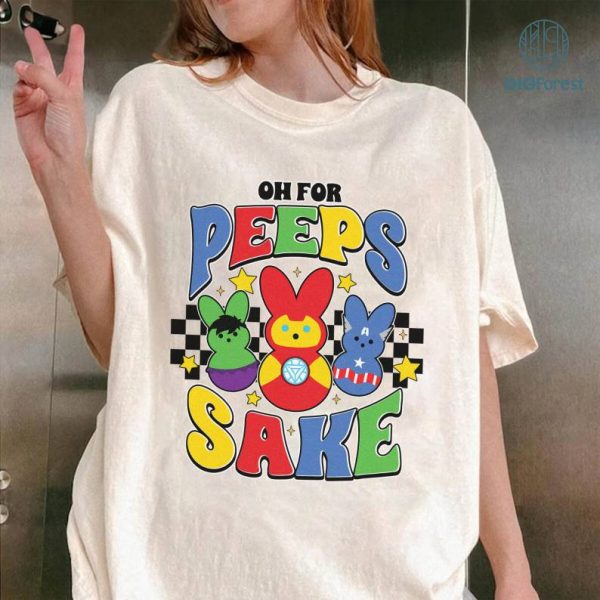 Oh For Peeps Sake Shirt, Retro Easter Shirt, Easter Bunny Peep Shirt, Easter Shirt, Happy Easter Day Shirt, Easter Life Shirt