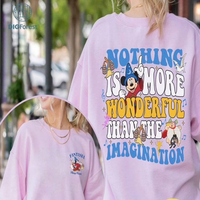Disney Mickey Fantasia Sorcerer PNG, Disneyland Fantasia Sorcerer Mickey Mouse Magic Wizard Shirt, Disneyland Family 2024, Magic Kingdom Shirt