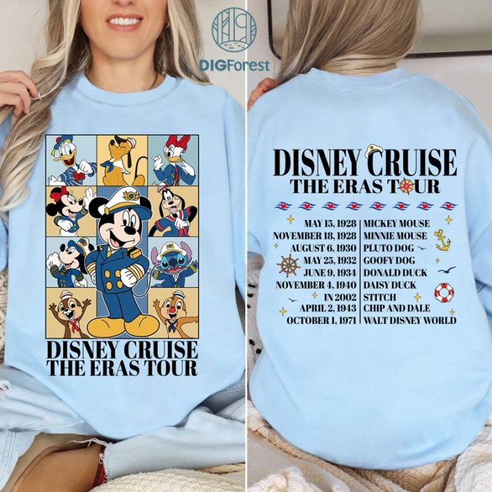 Disney Mickey Cruise The Eras Tour Shirt| Disneyland Cruise Png Download | Mickey and Friends Vacation Trip Shirt | Digital Download