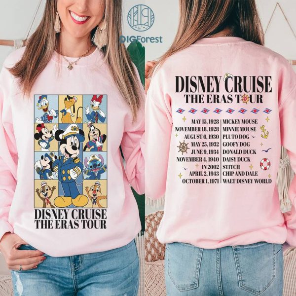 Disney Mickey Cruise The Eras Tour Shirt| Disneyland Cruise Png Download | Mickey and Friends Vacation Trip Shirt | Digital Download