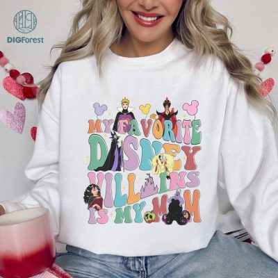 Disney My Favorite Villains is My Mom Shirt, Disneyland Mother's Day Shirt, Female Villains Mom Gifts, WDW Disneyland Girl Trip Bad Witches Club Disney My Favorite Villains is My Mom Shirt, Disneyland Mother's Day Shirt, Female Villains Mom Gifts, WDW Disneyland Girl Trip Bad Witches Club