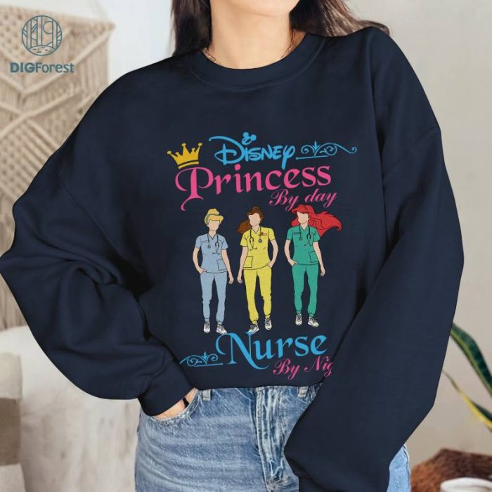 Disney Nurse Princess Shirt, Hospital Shirt, Princess Shirt, Cute Nurse Shirt, Nurse Shirt, Minnie Mouse Nurse Tee, Nurse Day T-Shirt