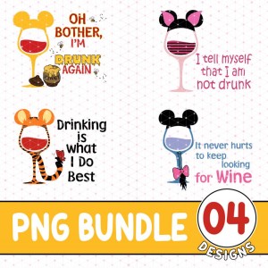Disney Winnie The Pooh Wine Glass Png, Pooh Bear Png, Disneyland Drinking Png, Wine Festival Png, Epcot Png, Disneyland Trip Png, Digital Download