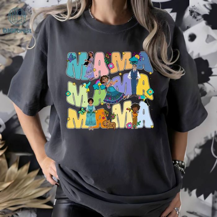 Disneyland Mama Encanto T-shirt, Disney Encanto Mama Shirt, Encanto Family Mama Shirt, Disneyworld Mama Tees, Mothers Day Shirt, Encanto Mom Shirt