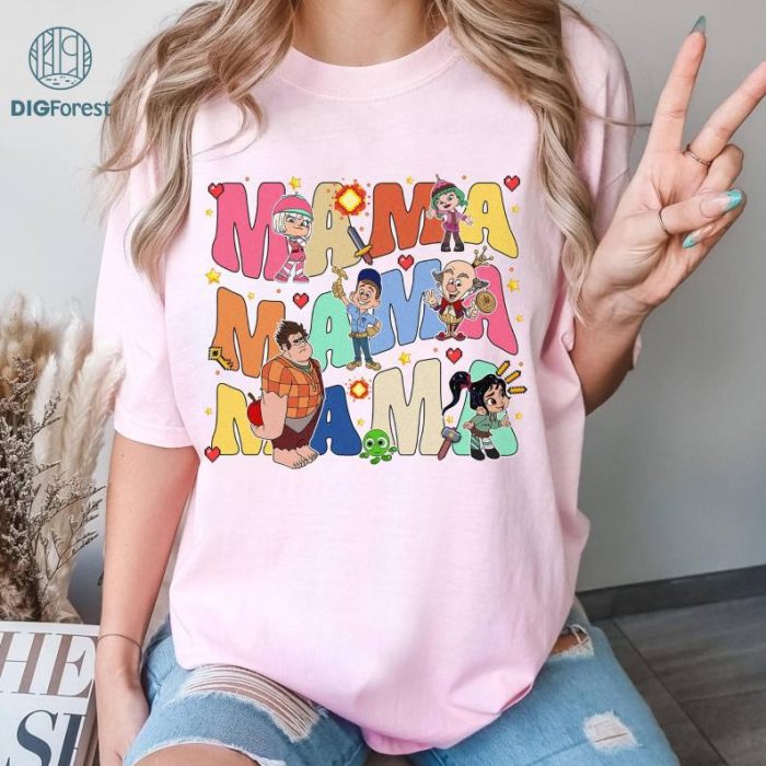 Disneyland Mama Wreck It Ralph Shirt, Disney Princess Mother Day Shirt, Disneyland Mom Shirt, Disneyworld Gift For Mom, Mothers Day Gift