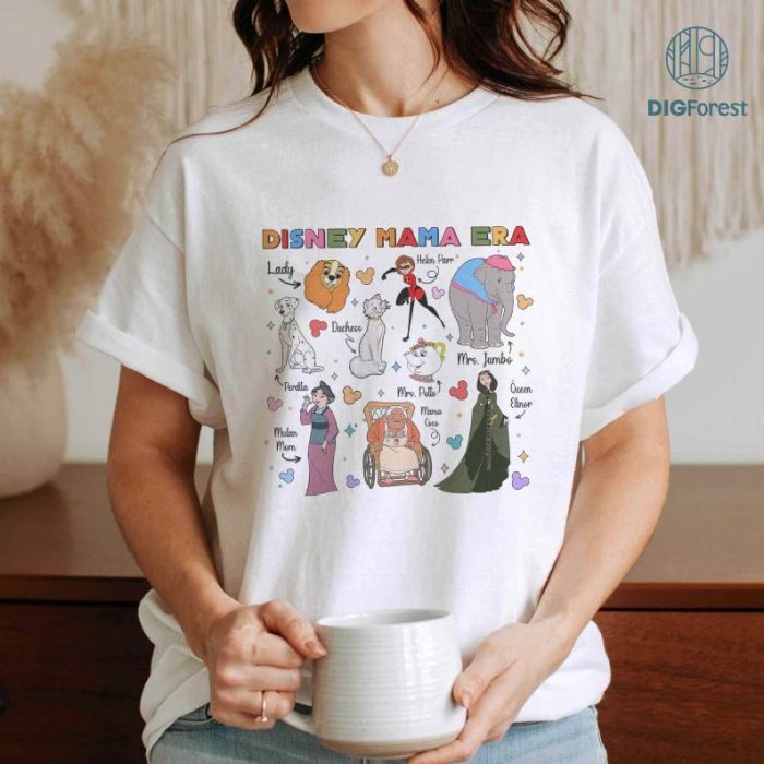 Disney In My Mama Era Png Download, Mom Png, Disneymom Clipart, Mom Squad Png, Mother's Day Gift, Mom Png Sublimation Design, Digital Download