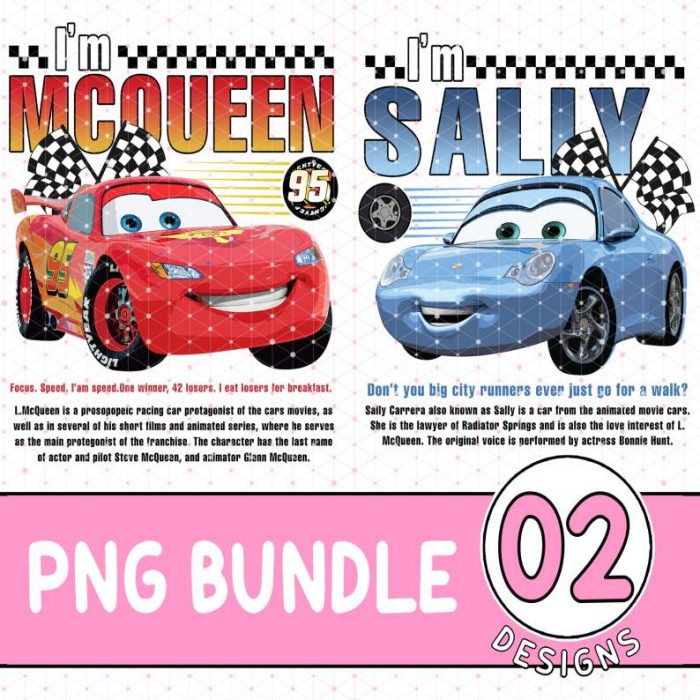 Disneyland Pixar Cars Matching Bundle, Lightning Mcqueen and Sally Couple Shirt, I'm Lightning Sally Cars Shirt, Cars Movie Shirt