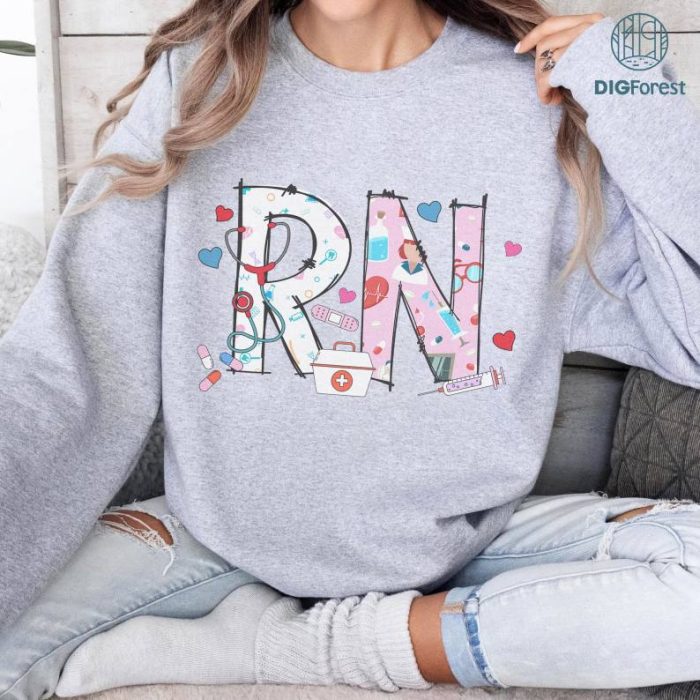 Registered Nurse Boho Shirt | RN Shirt for Registered Nurse | Registered Nurse Gift | Nurse Appreciation | New Nurse Gift