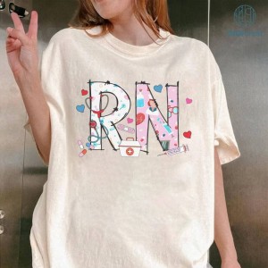 Registered Nurse Boho Shirt | RN Shirt for Registered Nurse | Registered Nurse Gift | Nurse Appreciation | New Nurse Gift