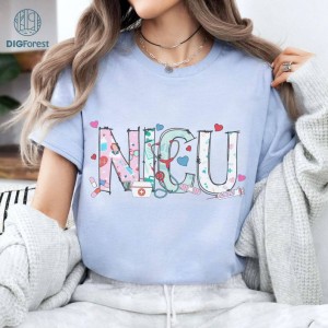 NICU Boho Nurse Shirt | NICU Nurse Shirt For Neonatal ICU Nurse Shirt | Nurse Appreciation | New Nurse Gift | Nurse Student Gift
