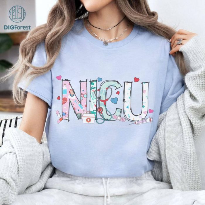 NICU Boho Nurse Shirt | NICU Nurse Shirt For Neonatal ICU Nurse Shirt | Nurse Appreciation | New Nurse Gift | Nurse Student Gift