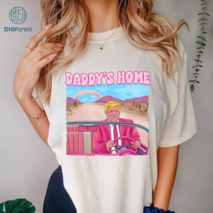 Daddys Coming Home Shirt, Trump 2024 Shirt Get In Losers, Trump Sweatshirt, Republican Sweatshirt, Political Sweatshirt, Mug Shot, Trump