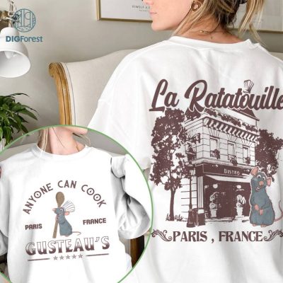 Disney Two-Sided Remy Ratatouille Anyone Can Cook Shirt | Vintage La Ratatouille Shirt | Disneylang Remy Shirt | Mouse Chef Shirt Disney Two-Sided Remy Ratatouille Anyone Can Cook Shirt | Vintage La Ratatouille Shirt | Disneylang Remy Shirt | Mouse Chef Shirt