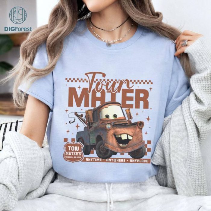 Disney Tow Mater Shirt, Cars Movie Shirt, Disneyland Cars Shirt, Tow Mater Pixar Cars Shirt, Piston Cup Shirt, Disneyworld Cars Shirt, Cars Land