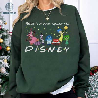 Disney Today Is A Core Memory Day Shirt, Inside Out Friends Tee, WDW Inspired Trip Tee, Mickey Ear Shirt, Magical Vacation Tee, Inside Out Pixar
