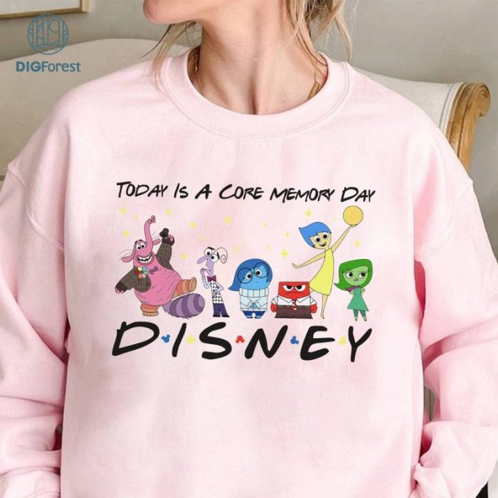 Disney Today Is A Core Memory Day Shirt, Inside Out Friends Tee, WDW Inspired Trip Tee, Mickey Ear Shirt, Magical Vacation Tee, Inside Out Pixar