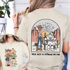 Disney Vintage You've Got A Friend In Me Shirt, Toy Story Shirt, Woody Buzz Shirt, Disneyworld Vacation 2024, Disneyworld Shirt, WDW Group Shirt