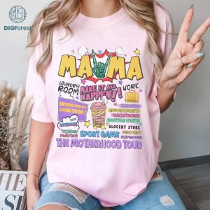The Motherhood Tour Shirt, Some Days I Rock It, Some Days It Rocks Me, Rock Mama Lighting Bolt Shirt, Mom Shirt, Mothers Day Shirt, Mom Gift
