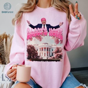 Daddy's Home Shirt, Trump 2024 Shirt, Funny Trump Shirt, Republican Gifts, President 2024 Shirt, Trump